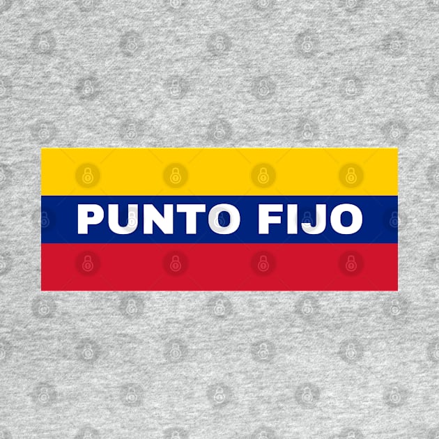 Punto Fijo City in Venezuelan Flag Colors by aybe7elf